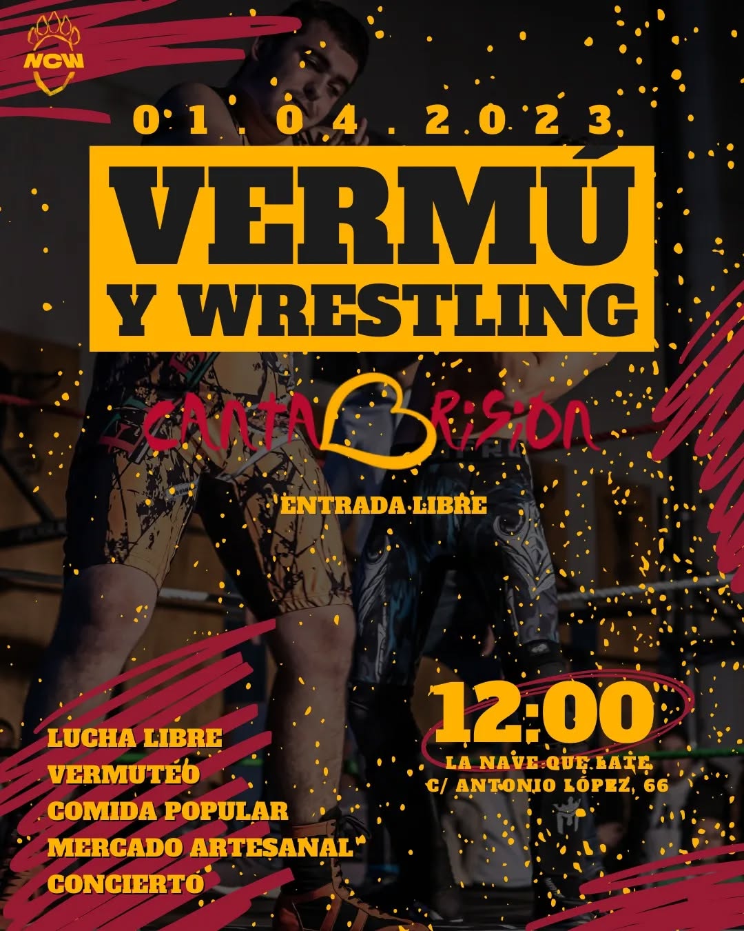 Vermú y Wrestling